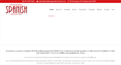 Desktop Screenshot of bundabergspanishmotorinn.com